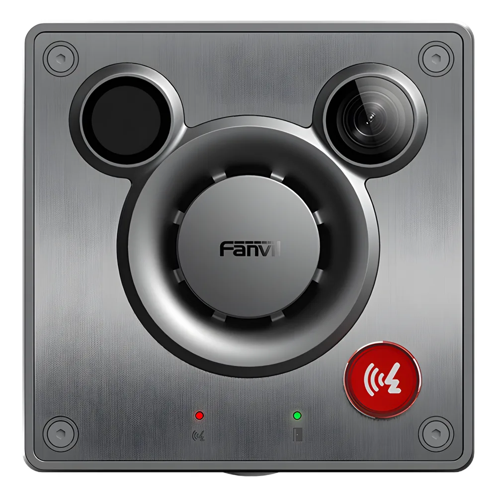 Video Intercom IP para Exterior / Cámara 4 Megapixel (1080p) / HDR e Iluminación IR / Altavoz 5W y Doble Micrófono con Reducción de Ruido / Panel Acero Inoxidable y Cuerpo Aluminio / IP66 e IK10 / PoE+ / 2 Líneas SIP