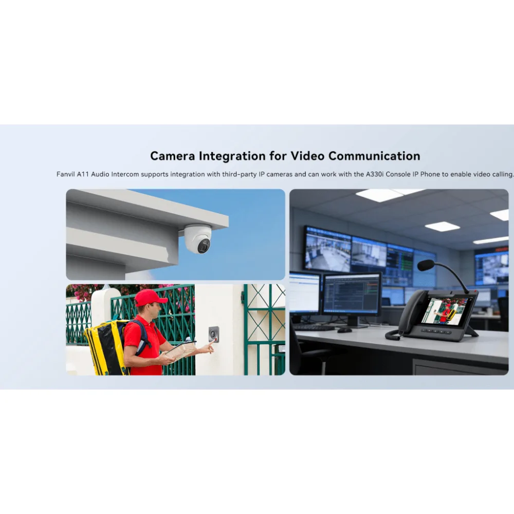 Video Intercom IP para Exterior / Cámara 4 Megapixel (1080p) / HDR e Iluminación IR / Altavoz 5W y Doble Micrófono con Reducción de Ruido / Panel Acero Inoxidable y Cuerpo Aluminio / IP66 e IK10 / PoE+ / 2 Líneas SIP – vista 6