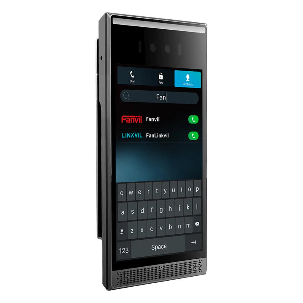 Videoportero SIP con Reconocimiento Facial / Pantalla Táctil IPS 8" / Cámara 2MP Lente Dual / BLE + Wiegand / Anti-Suplantación / IP66 IK07 / PoE – vista 4