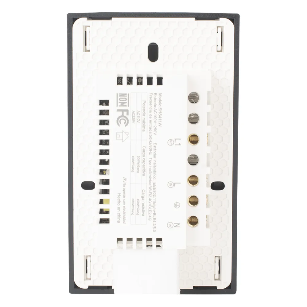 (Wifi) Apagador switch inalámbrico WIFI, control de 1 regreso de carga, 110V – vista 4