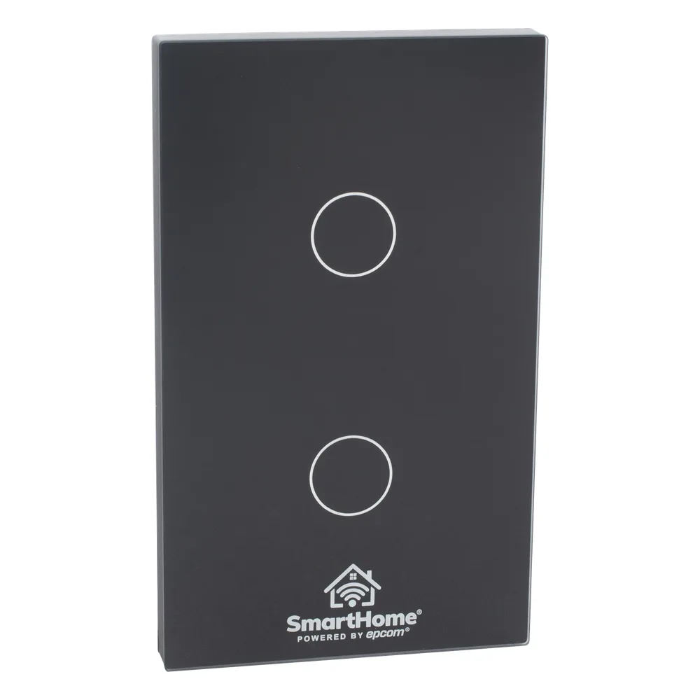 (Wifi) Apagador switch inalámbrico WIFI, control de 2 regresos de carga, 110V – vista 2