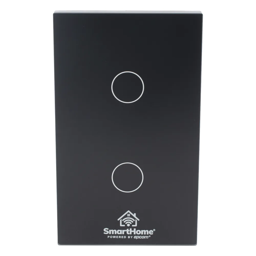 (Wifi) Apagador switch inalámbrico WIFI, control de 2 regresos de carga, 110V