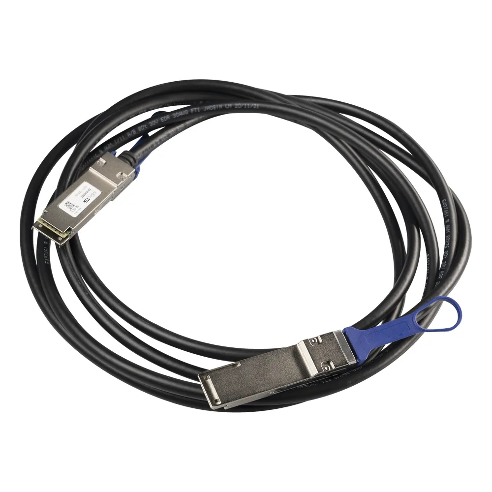 (XQ+DA0003) Cable de conexión directa QSFP28 DAC 40/100G 3m