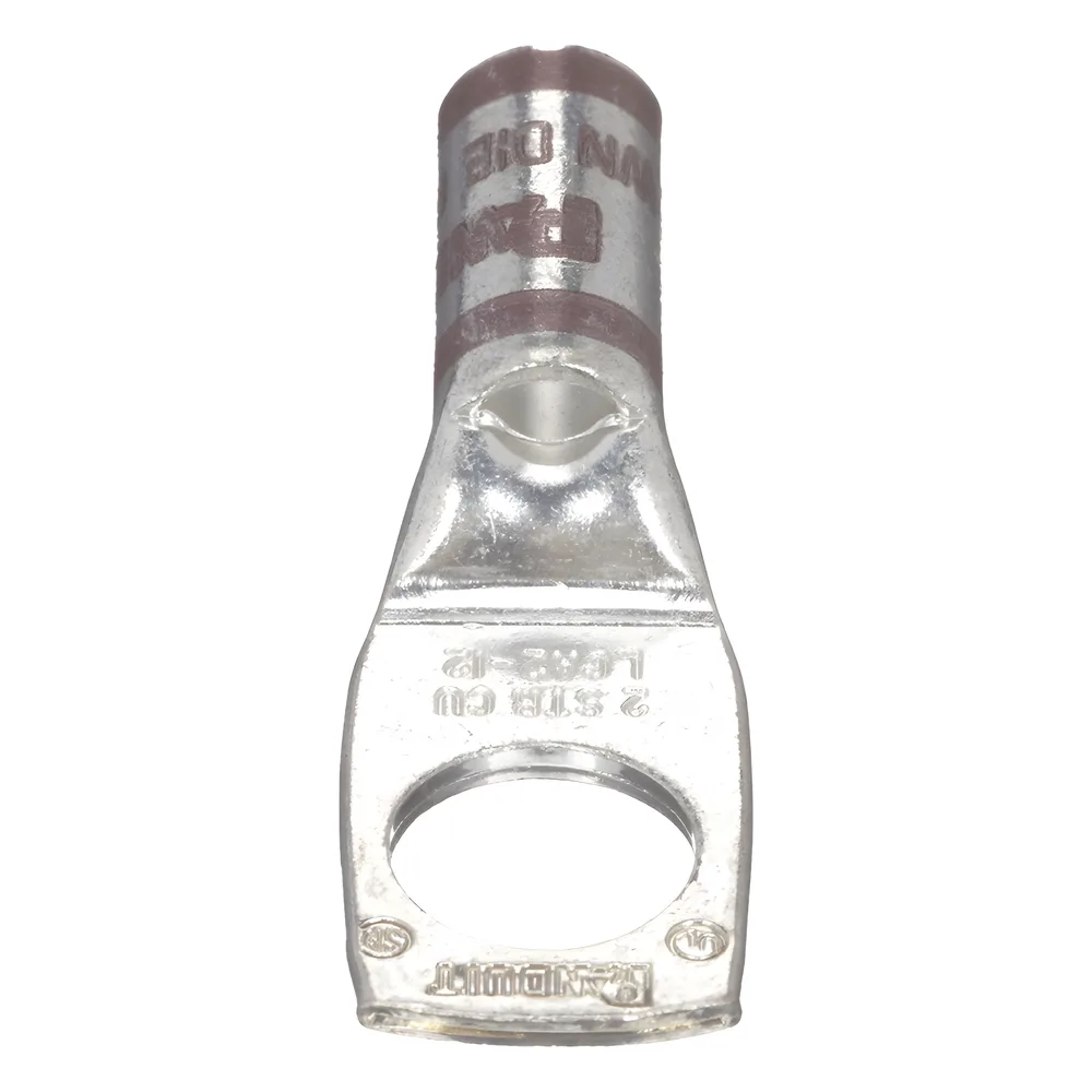 Zapata de compresión LCA2-12-Q, para cal. 2 Awg, Barreno para tornillo prisionero de 1/2, 1 Pz