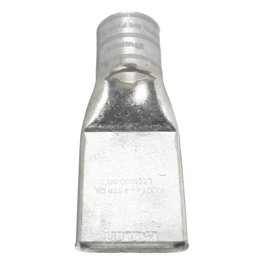 Zapata de compresión LCD1000-00-3 para cal. 1 Kcmil, Lengüeta recta, Ancho 55.11mm, Longitud 146.55mm. 1 pz