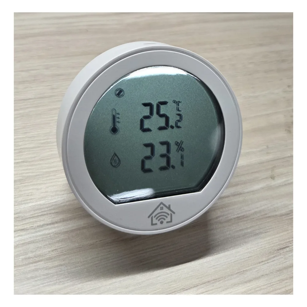 (ZigBee) Sensor de temperatura y humedad con pantalla de consulta, inalambrico ZigBee – vista 2