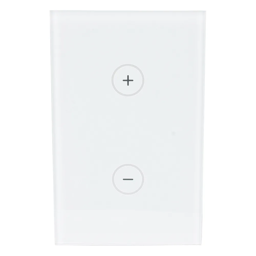 (ZWAVE) Dimmer panel táctil touch inalámbrico Zwave Plus. Compatible con Hubitat HC8, Álula  M2M, otros