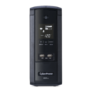 UPS de 850 VA/510 W, Topología Línea Interactiva, Entrada 120 Vca NEMA 5-15P, Tipo Torre, Con 10 Tomas NEMA 5-15R, 5 años de garantía