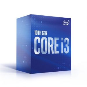 Procesador Intel Core i3-10100 3.60GHz, 4 núcleos Socket 1200, 6 MB Caché. Comet Lake. (COMPATIBLE SOLO CON MB CHIPSET 400)