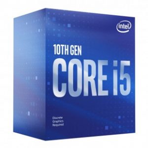 Procesador Intel Core i5-10400F 2.90GHz, 6 núcleos Socket 1200, 12 MB Caché. Comet Lake. (REQUIERE TARJETA DE VIDEO, COMPATIBLE SOLO CON MB CHIPSET 400)