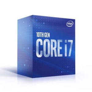Procesador Intel Core i7-10700 2.90GHz, 8 núcleos Socket 1200, 16 MB Caché. Comet Lake. (COMPATIBLE SOLO CON MB CHIPSET 400)
