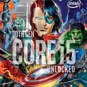 Procesador Intel Core i5-10600KA Avengers Edition 4.10GHz, 6 núcleos Socket 1200, 12 MB Caché. Comet Lake. (COMPATIBLE SOLO CON MB CHIPSET 400)