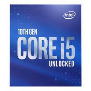 Procesador Intel Core i5-10600K 4.10GHz, 6 núcleos Socket 1200, 12 MB Caché. Comet Lake. (COMPATIBLE SOLO CON MB CHIPSET 400)