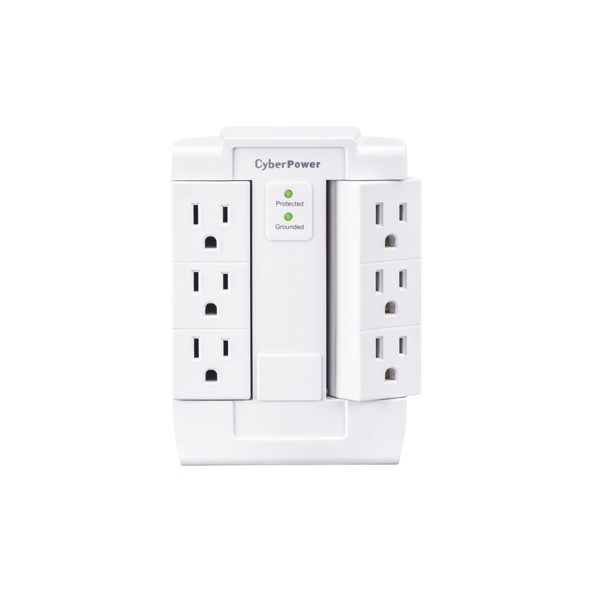 Multicontacto Con Supresor de Picos de Tecnología MOV y Filtro de Ruido EMI/RFI de 6 Tomas NEMA 5-15R de 900 Joules