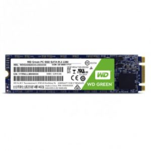 Disco Estado Solido WD Green M.2 480GB WESTERN DIGITAL WDS480G2G0B, 480 GB, SATA III, 545 MB/s, 6 Gbit/s