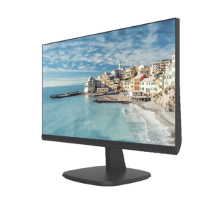 Monitor LED Full HD de 27″ / Ideal para CCTV, Oficina y Hogar / Entrada HDMI-VGA / Montaje VESA (100 X 100) / Uso 24/7
