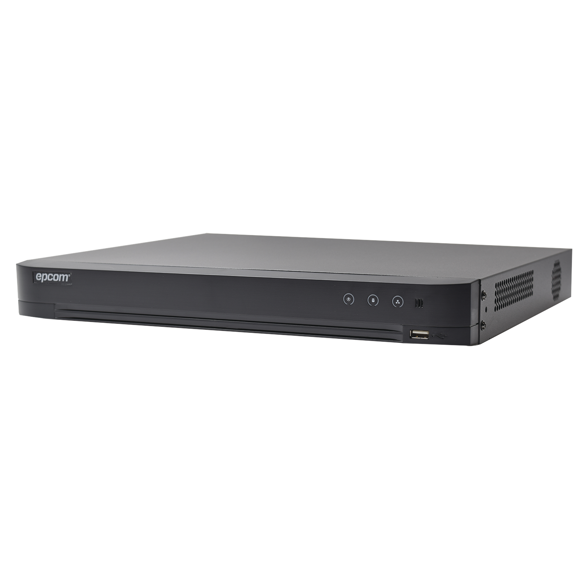 DVR 4 Megapixel / 8 Canales TURBOHD + 4 Canales IP / 1 Bahía de Disco Duro / 1 Canal de Audio / Audio por coaxitron / Vídeoanálisis