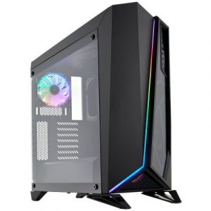 Gabinete  CORSAIR CC-9011140-WW, Midi-Tower, PC, ATX, Micro-ATX, Mini-ITX, Negro