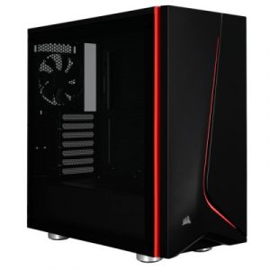 Gabinete CORSAIR CC-9011144-WW, Midi-Tower, PC, ATX, Micro-ATX, Mini-ITX, Negro
