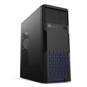 Gabinete GETTTECH GG-1801 ATX Fuente 500W, 1 VENT, 2 USB 3.0, Negro