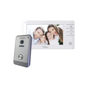 Videoportero a color de 7″ (monitor y frente de calle),  Manos libres/Expandible a un total de  3 monitores