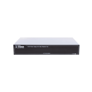 (SOLO RECEPTOR) TRANSCEPTOR ACTIVO DE 16 CANALES / VIDEO+PODER en un solo Cable UTP / 150 metros en 4K, 200 metros en 5 MP/ Envía 36 Vcc y Recibe 12 Vcc / TODO INCLUIDO PARA RACK / HD-TVI/CVI/AHD/CVBS / SIN RUIDO / INSTALACIÓN LIMPIA.