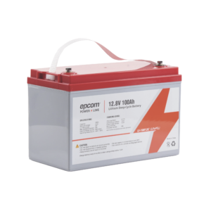 Batería de Litio Ciclo Profundo 12.8 Vcc 100Ah (LiFePO4)