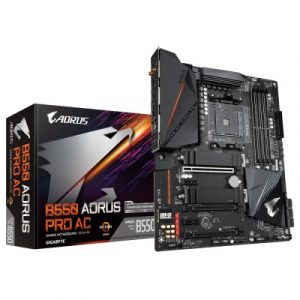 Motherboard GIGABYTE GA-B550-AORUS PRO AC, DDR4, 128 GB, AMD, ATX
