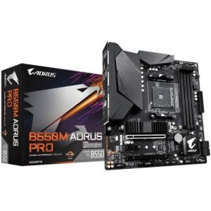 Motherboard Gigabyte B550M AORUS PRO, Micro ATX, Socket AM4