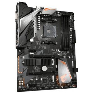 Motherboard GIGABYTE B450 AORUS ELITE V2, DDR4, AMD, Socket AM4, ATX