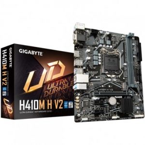Motherboard  GIGABYTE H410M H V2, DDR4, 64 GB, Intel, LGA 1200