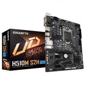 Motherboard  GIGABYTE H510M H, DDR4, 64 GB, Intel, LGA 1200