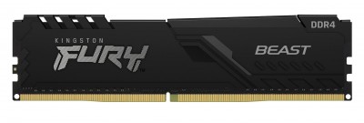 Memoria Kingston Technology FURY Beast, 16 GB, DDR4, 3000 MHz, DIMM