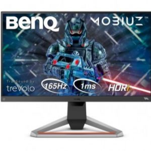 Monitor MOBIUZ BENQ EX2510S, 24.5 pulgadas, 280 cd/㎡, 1920 x 1080 Pixeles, 1 ms, Negro/Gris Metalizado