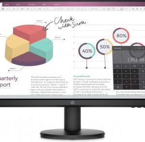 Monitor HP P24v G4, 24 pulgadas, 1920 x 1080 Pixeles, Negro  HDMI/VGA Garantía 3 años