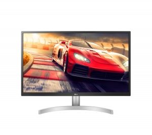 Monitor LG 27UL500, 27 pulgadas, 3840 x 2160 Pixeles, 5 ms, Color blanco
