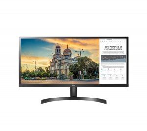Monitor LG 29WL500, 29 pulgadas, 250 cd / m², 2560 x 1080 Pixeles, 5 ms, Negro