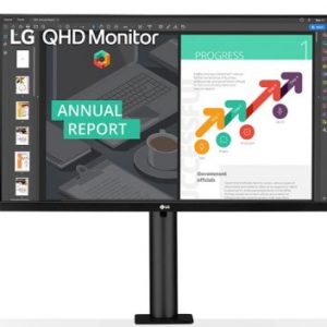 Monitor LG 27QN880-B.AWM, 27 pulgadas, 2560 x 1440 Pixeles, Negro