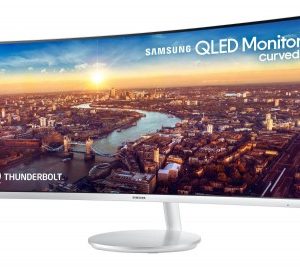 Monitor SAMSUNG LC34J791WTLXZX, 34 pulgadas, 300 cd / m², 3440 x 1440 Pixeles, 4 ms, Plata