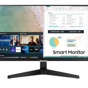 Monitor SMART SAMSUNG LS24AM506NLXZX, 24 pulgadas, 250 cd / m, 1920 x 1080 Pixeles, 14 ms, Negro