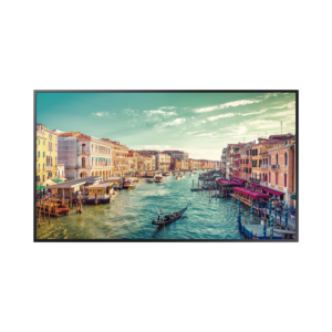 Pantalla Profesional de 85″, Resolución UHD 3840X2160 PIX., Entradas de Video  DVI / HDMI / DisplayPort / HDCP, Bocinas Integradas 10W. Compatible VESA