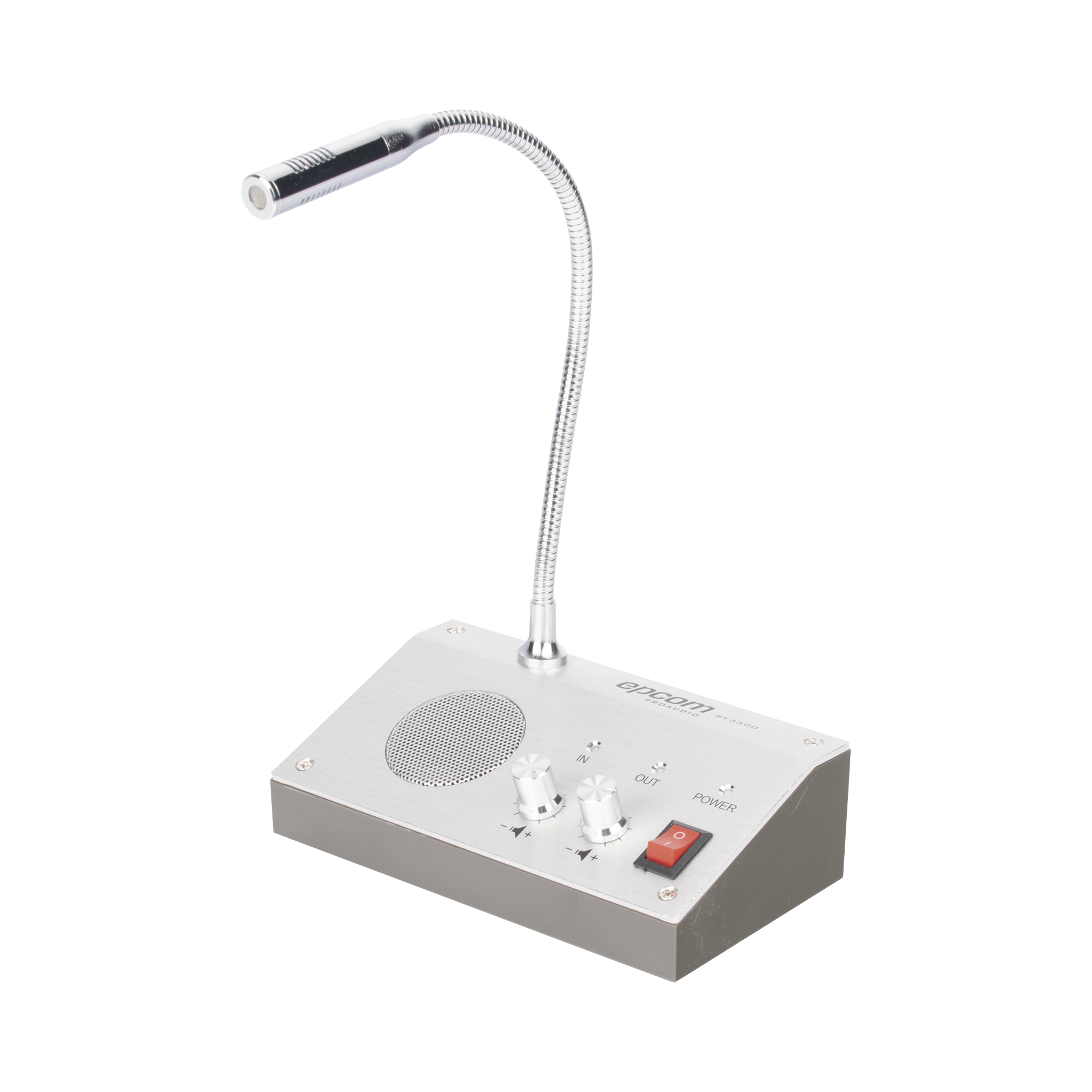 Sistema de Intercomunicación | Ideal para Ventanillas | Audio de voz de dos vías | 12V/1A 3W | Micrófono Interior + Micrófono Exterior