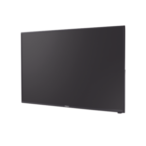 Monitor Profesional LED de 43″ ideal para Videovigilancia / Uso 24/7 / Resolución 4K / Entradas de video HDMI, DVI, VGA y BNC.