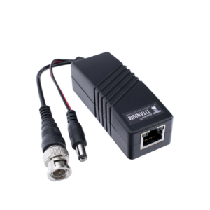 (TRANSCEPTOR) TRANSMISOR ACTIVO para Kits KITTT4PVTURBOX, KITTT8PVTURBOX, KITTT16PVTURBOX y KIT-TT16PVTURBOX-RX / Regula el voltaje de 36 Vcc a 12Vcc / HD-TVI/CVI/AHD/CVBS / Se instala del lado de la cámara.