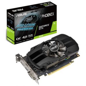 Tarjeta de Video ASUS PH-GTX1650-O4G, NVIDIA, GeForce GTX1650, GDDR5, PCI Express 3.0